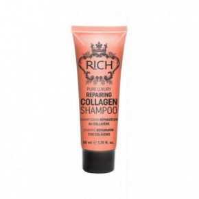 Rich Pure Luxury Repairing Collagen Shampoo Taastav šampoon kollageeniga 50ml