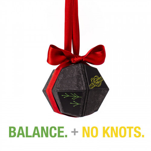 SOLIDU BALANCE + NO KNOTS Kalėdinis dovanų rinkinys 60g+60g