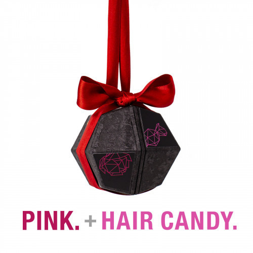 SOLIDU PINK + HAIR CANDY Kalėdinis dovanų rinkinys 60g+60g