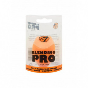 W7 Cosmetics Blending Pro Multi-Tasking Makeup Sponge Make-up käsn Orange