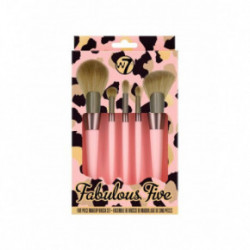 W7 Cosmetics Fabulous Five Makeup Brush Set Makiažo šepetėlių rinkinys Rinkinys