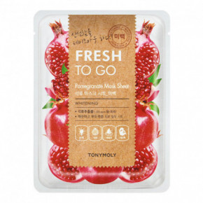 TONYMOLY Fresh To Go Pomegranate Mask Sheet Lakštinė veido kaukė 1 vnt.