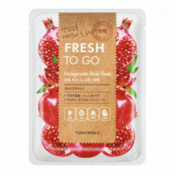 TONYMOLY Fresh To Go Pomegranate Mask Sheet Lakštinė veido kaukė 1 vnt.