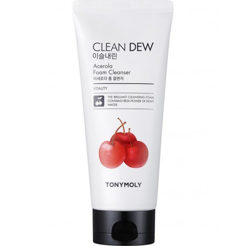 TONYMOLY Clean Dew Acerola Foam Cleanser Veido prausiklis su acerola 180ml