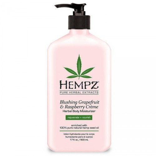 Hempz Blushing Grapefruit & Raspberry Creme Herbal Body Moisturizer Drėkinantis kūno kremas 500ml