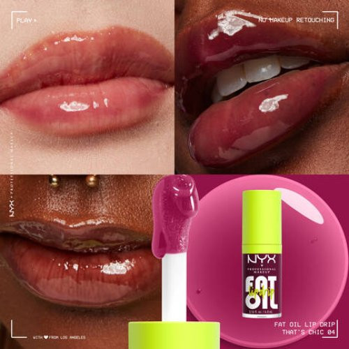 NYX Professional Makeup Fat Oil Lip Drip Lūpų blizgis 4.8ml