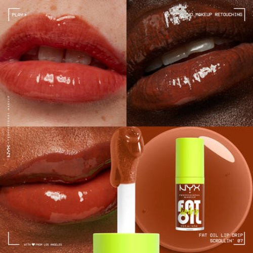 NYX Professional Makeup Fat Oil Lip Drip Lūpų blizgis 4.8ml