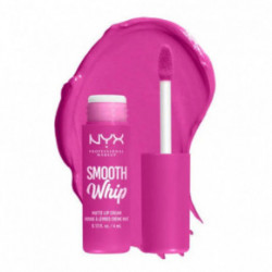 NYX Professional Makeup Smooth Whip Matte Lip Cream Matiniai lūpų dažai 4ml