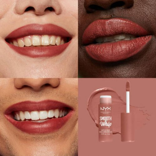 NYX Professional Makeup Smooth Whip Matte Lip Cream Matiniai lūpų dažai 4ml