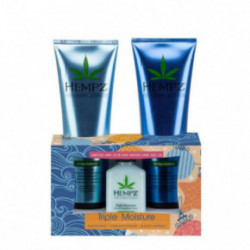 Hempz Triple Moisture Plaukų priežiūros rinkinys intensyviai drėkinantis