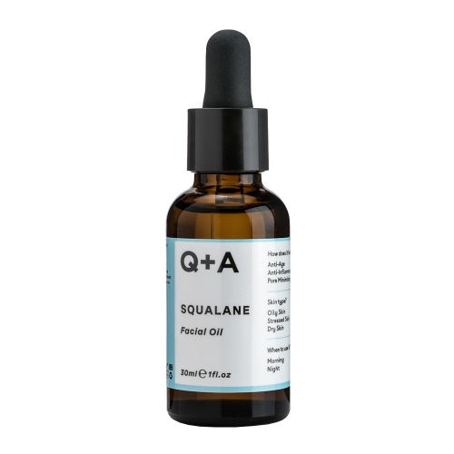 Q+A Squalane Facial Oil Veido aliejus - pažeista pakuotė 30ml