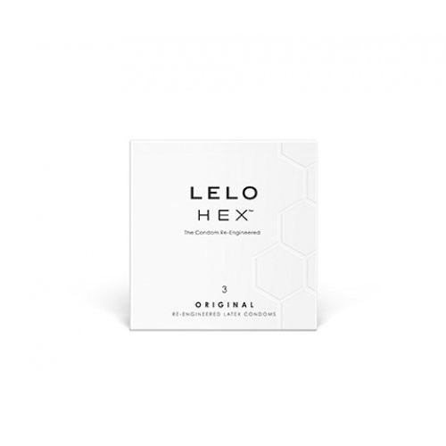 LELO Hex Original Condoms Prezervatyvai 12vnt