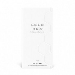 LELO Hex Original Condoms Prezervatyvai 12vnt