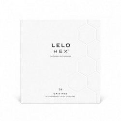 LELO Hex Original Condoms Prezervatyvai 12vnt