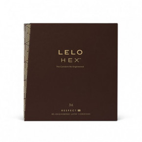 LELO Hex Respect XL Condoms Prezervatīvi 36gab