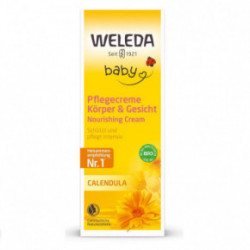 Weleda Calendula Baby Nourishing Cream Vaikiškas veido ir kūno kremas su medetkomis 75ml