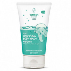 Weleda Mighty Mint 2in1 Shampoo & Body Wash Vaikiškas prausiklis odai ir plaukams 150ml