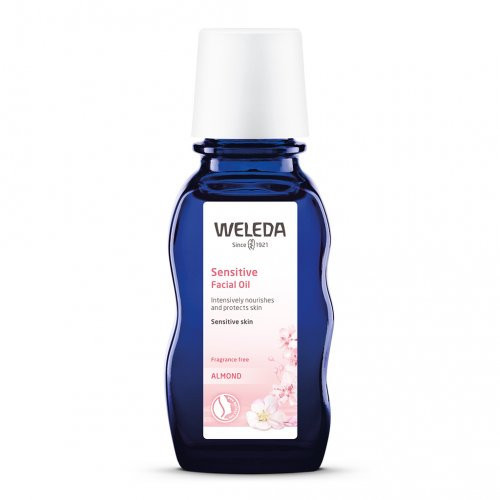 Weleda Almond Sensitive Facial Oil Raminamasis veido aliejus su migdolais 50ml