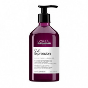 L'Oréal Professionnel Curl Expression Anti-Buildup Cleansing Jelly Shampoo Želė konsistencijos valantis garbanotų plaukų šampūnas 500ml