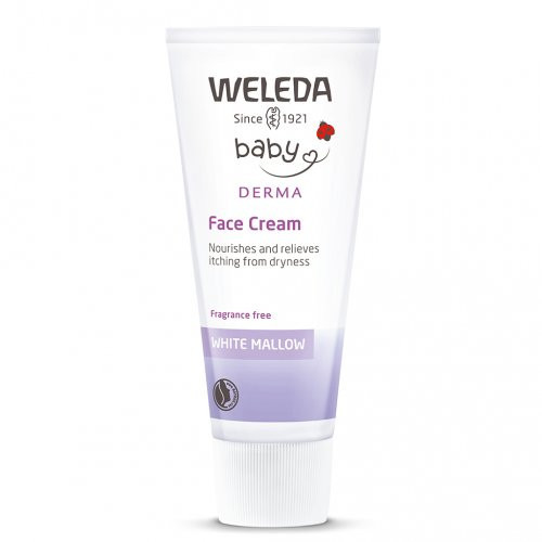 Weleda White Mallow Face Cream Veido kremas su svilarožėmis 50ml