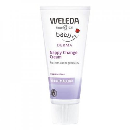 Weleda White Mallow Nappy Change Cream Kūno pienelis su svilarožėmis 50ml