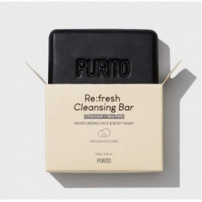 Purito Re:fresh Cleansing Bar Moisturizing Face & Body Wash 100g