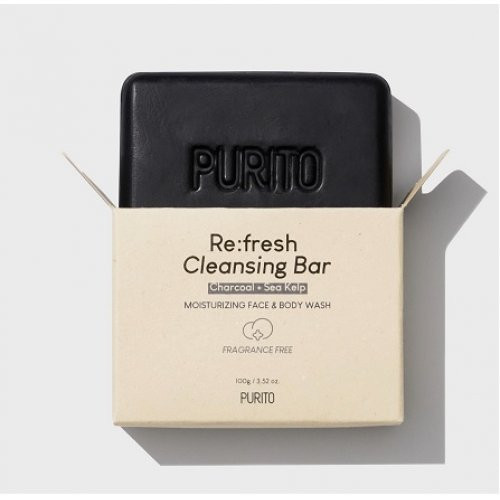 Purito Re:fresh Cleansing Bar Moisturizing Face & Body Wash Muilas veidui ir kūnui 100g