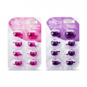 Ellips Hair Vitamin Set Vitamiinide minikomplekt värvitud juustele