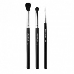 MilanoBrush Basic Eye Brush Kit akių šepetėlių rinkinys