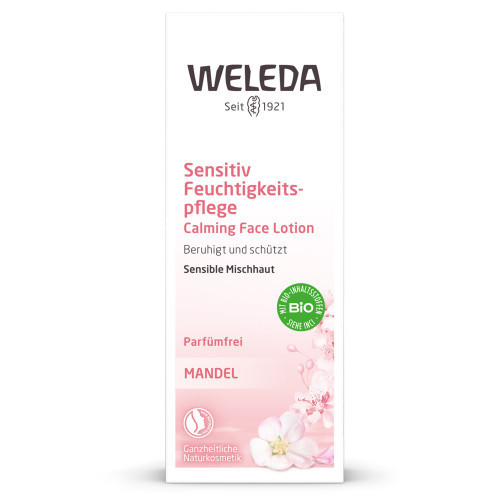 Weleda Almond Calming Face Lotion Raminamasis veido losjonas su migdolais 30ml