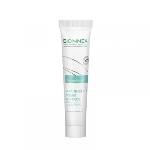 Bionnex Rensaderm Repairing & Sebum Control Veido kremas reguliuojantis riebalų išsiskyrimą 30ml