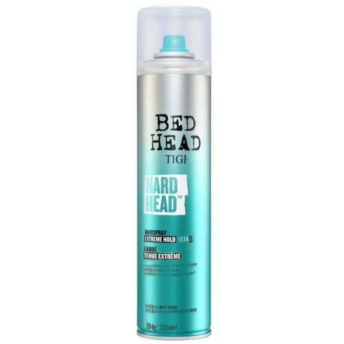 Tigi Bed Head Hard Head Extreme Hold Hairspray Stiprios fiksacijos plaukų lakas - pažeista pakuotė 385ml