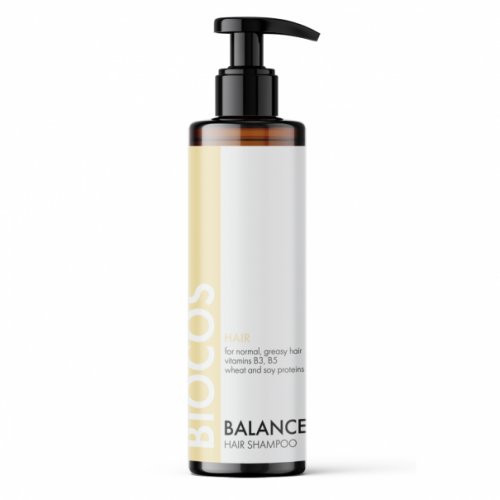 BIOCOS Bio Vitamin Hair Shampoo Šampūnas normaliems, riebiems plaukams 250ml