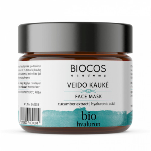 BIOCOS Face Mask Valomoji - drėkinamoji veido kaukė 50g