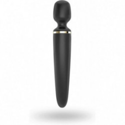 Satisfyer Satisfyer Wand-er Woman Wand Vibrator Vibruojantis masažuoklis Black