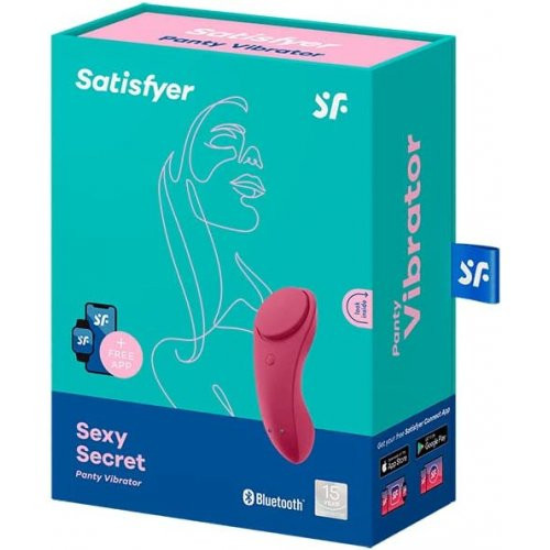 Satisfyer Sexy Secret Kelnaičių vibratorius Purple