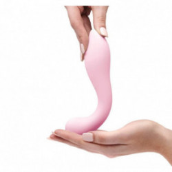 So Divine Discreet Silicone G-spot Dildo Diskretiškas falo imitatorius Pink