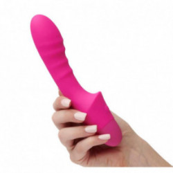 So Divine Pash Ribbed G-spot Vibrator Vibratorius Pink