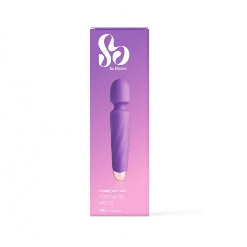 So Divine Smooth Operator Massaging Wand Masažuoklis 1 vnt.