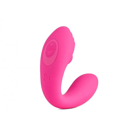 So Divine Pearl Vibe Suction & G-spot Stimulator Klitorio ir G-taško stimuliatorius Pink