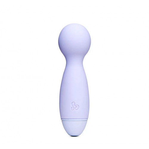 So Divine Pearl Mini Massaging Wand Masažuoklis Purple