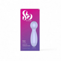 So Divine Pearl Mini Massaging Wand Masažuoklis Purple