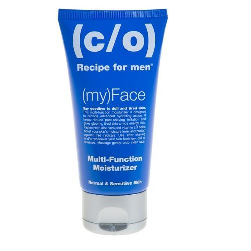 C/O Recipe For Men Multi Function Moisturizer Intensyviai drėkinantis veido kremas normaliai ir jautriai odai 75ml