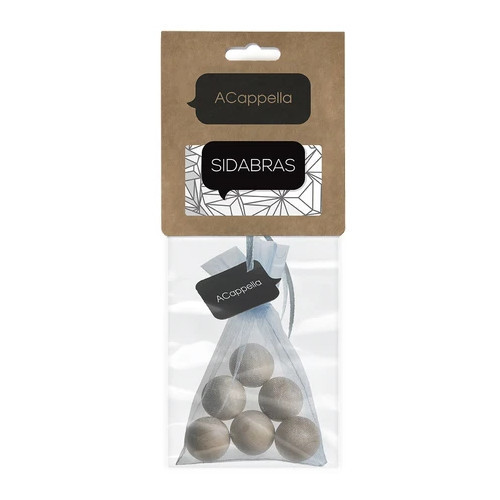 Acappella Car perfume Wooden Balls Automobilio kvapas, pakabinami kvapieji mediniai rutulėliai Ruby