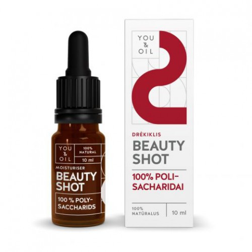 You&Oil Beauty Shot Moisturizer 100% POLYSACCHARIDS 100 % POLISACHARIDAI veidui / DRĖKIKLIS 10ml