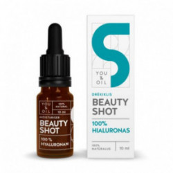 You&Oil Beauty Shot Moisturizer 100% HYALURONAN 100 % HIALURONAS veidui/ DRĖKIKLIS 10ml