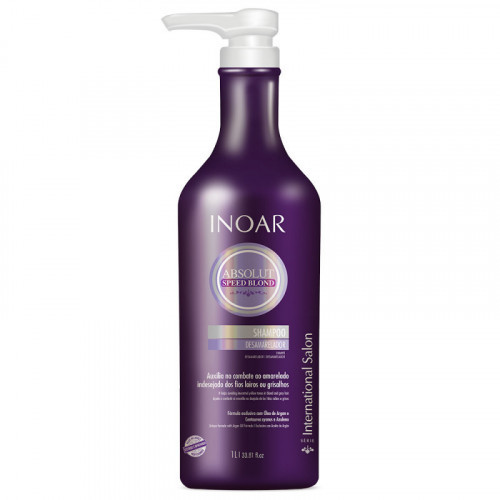 Inoar Absolut Speed Blond Shampoo šampūnas šviesiems plaukamss 240ml