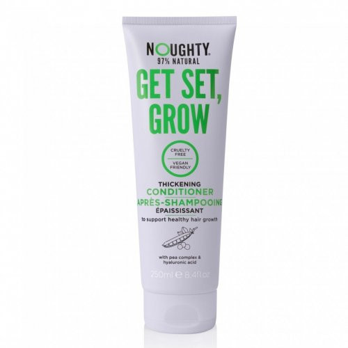 Noughty Get Set, Grow Thickening Conditioner Plaukų augimą skatinantis kondicionierius su hialurono rūgštimi ir žirnių kompleksu 250ml