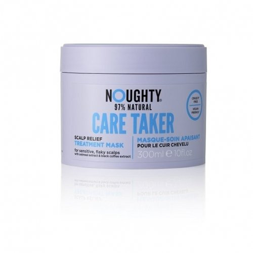 Noughty Care Taker Scalp Relief Treatment Mask Raminamoji galvos odos kaukė su avižų ir juodosios kavos ekstraktais 300ml