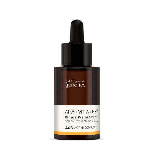 Skin Generics AHA + Vit. A + BHA Renewal Peeling Serum Atnaujinantis veido serumas 30ml